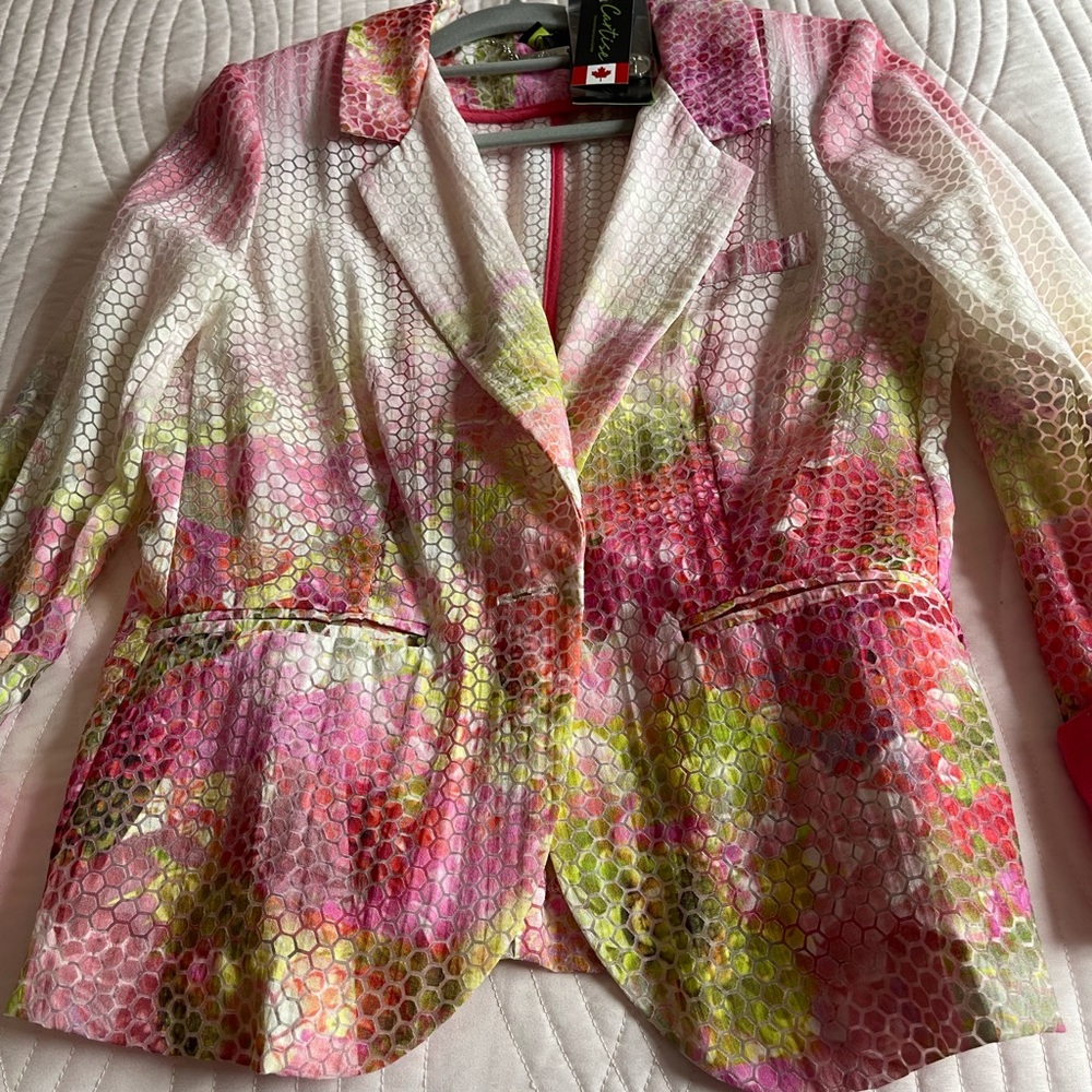 Multi color blazer size small